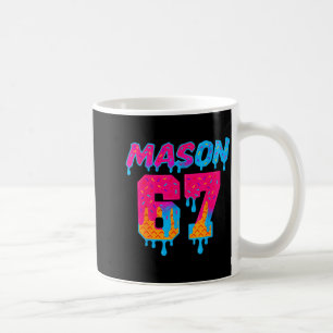 Sex Sju Glass Dropp Srt 67 Mason Meme Kaffemugg