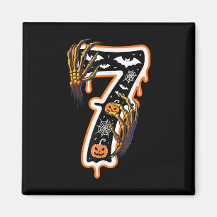 Sex Sju Meme 6 7 67 Halloween Thanksgiving Par Magnet