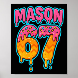Sex Sju Meme Mason 67 Glass Strilar Roligt (på B Poster