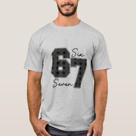 Sex Sju Populärkulturell Grafik Vibe T Shirt