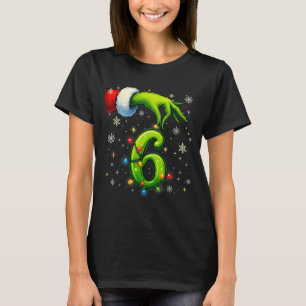 Sex Sju Roliga Jul Meme Par Matchande T Shirt