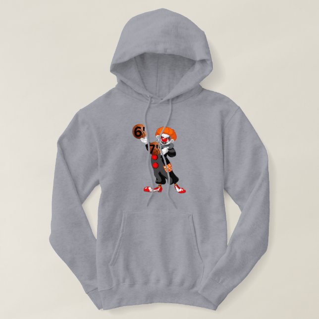 Sex Sju | Sex-Sju | 6' 7" | Clown Hoodie (Design framsida)