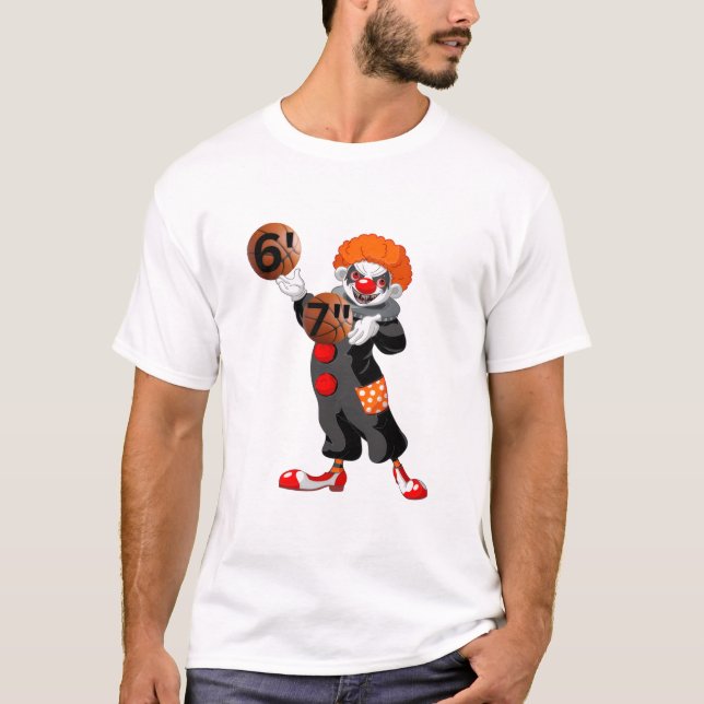 Sex Sju | Sex-Sju | 6' 7" | Clown T Shirt (Framsida)
