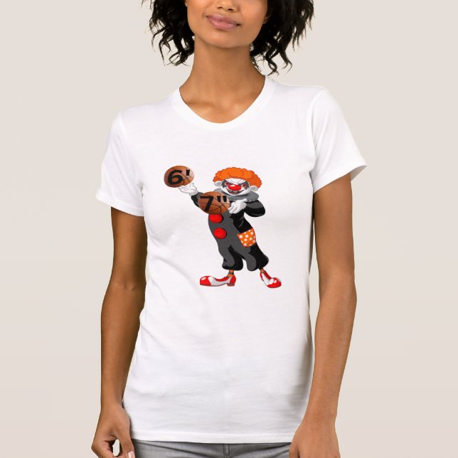 Sex Sju | Sex-Sju | 6' 7" | Clown T Shirt (Framsida)