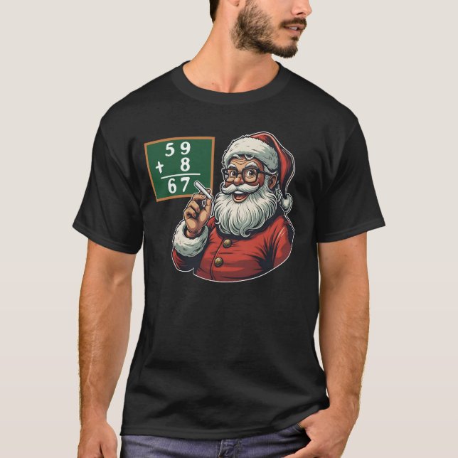 Sex Sju Smarta Tomten T Shirt (Framsida)