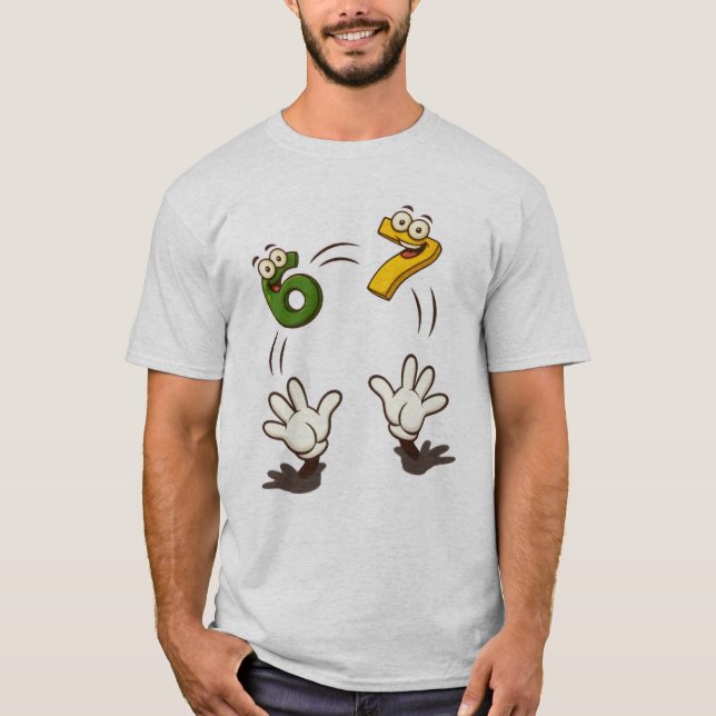 Sex Sju T Shirt (Framsida)
