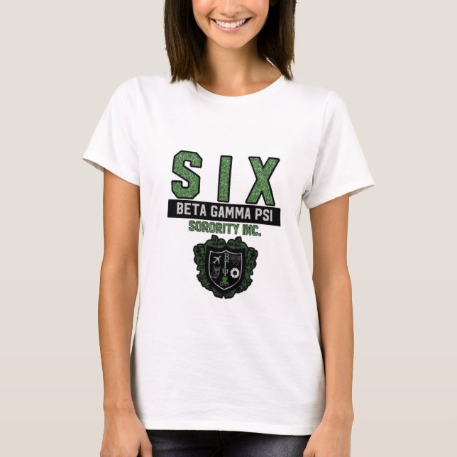 Sex skjortor t shirt (Framsida)