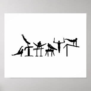 Sex slagsmål Hexathlon Poster