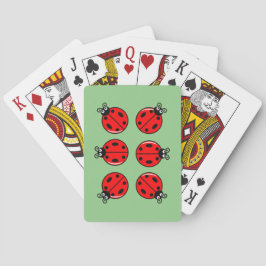 Sex små nyckelpigor - Klassiska spelkort