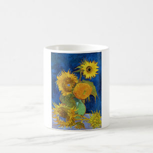 Sex solblommor, Van Gogh Kaffemugg