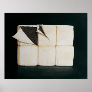 Sex staplade Paket Poster