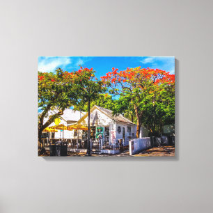 Sex toed Cat Cafe Canvastryck