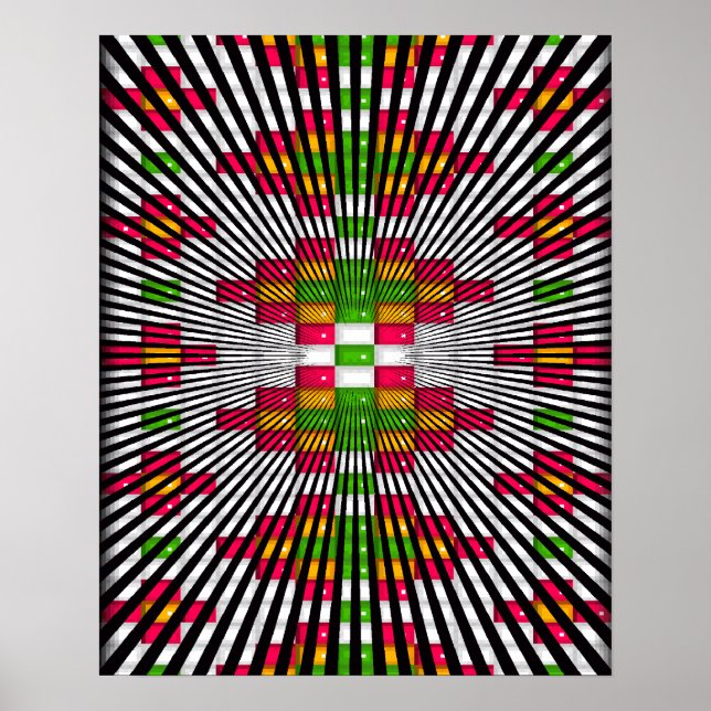 "Sex Träd Poster (Framsidan)