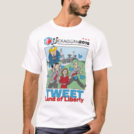 Sexhörning 2018: Tweetland av frihet, alternativ 4 T Shirt