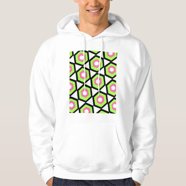 Sexhörning Hoodie (Framsida)