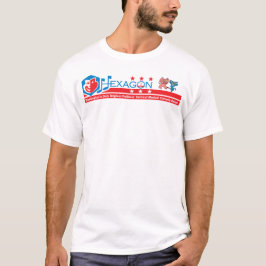 Sexhörnings elefant & åsnaskjorta t shirt