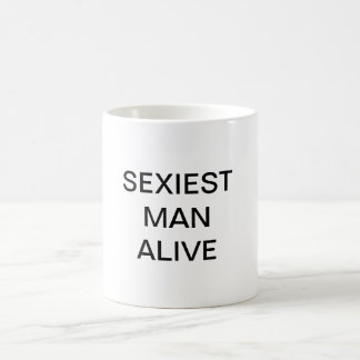 SEXIEST MAN ALIVE KAFFEMUGG