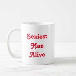 Sexiest Man Alive Kaffemugg
