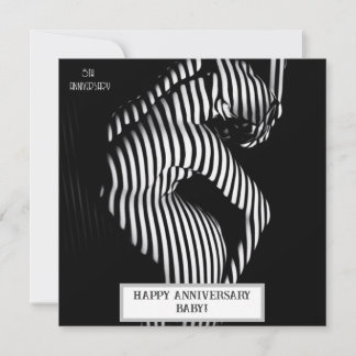 Sexig bröllopsjubileum Naughty Spara Datumet