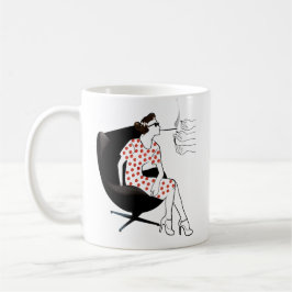 Sexig edgy flickachefmugg kaffemugg