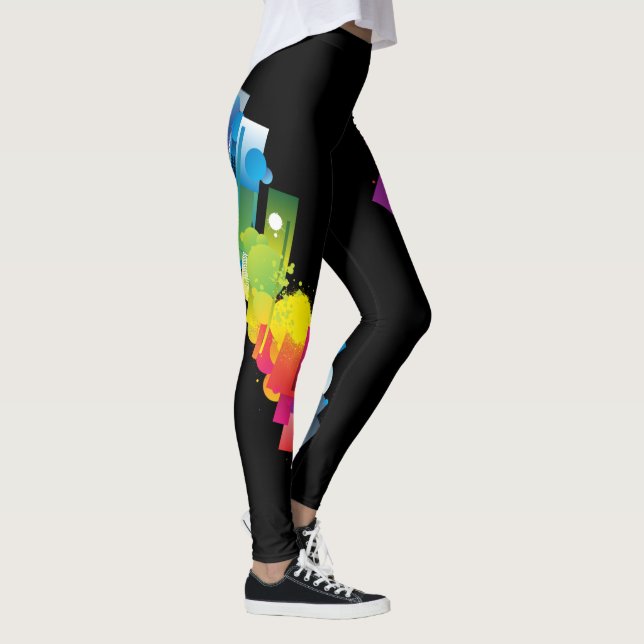 sexig genomköraredamasker leggings (Höger)