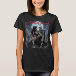 Sexig Halloween T-shirt - "Har du ett ben för mig?
