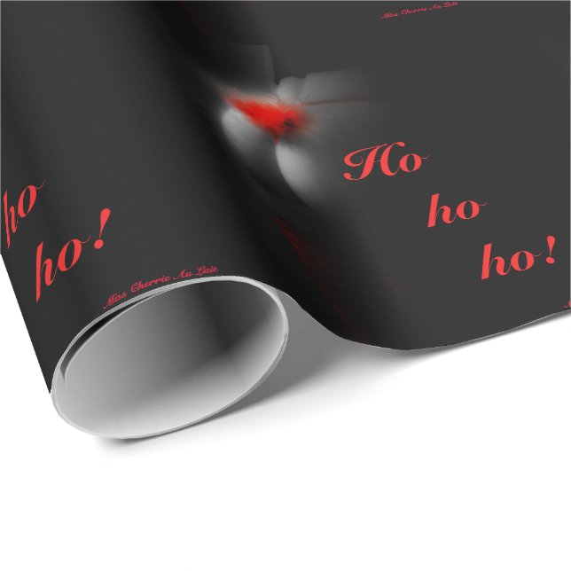 Sexig kvinnlig julklappning Papprare Presentpapper (Rullad Hörn)