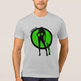 sexig manar för Silhouette 72marketing logotyp för T Shirt