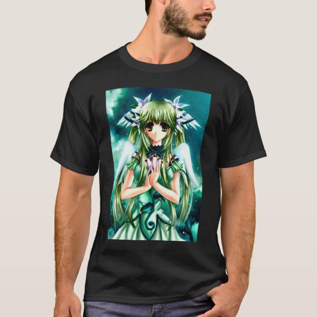 Sexig Princess för Animefantasistjärna Tee Shirt (Framsida)