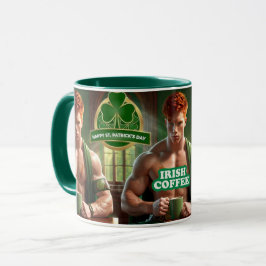 Sexig St. Patrick's Day Irländsk Kaffepresent Mugg