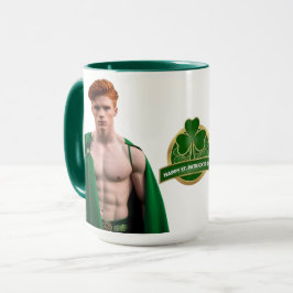 Sexig St. Patrick's Day Irländsk Studkaffe Mugg