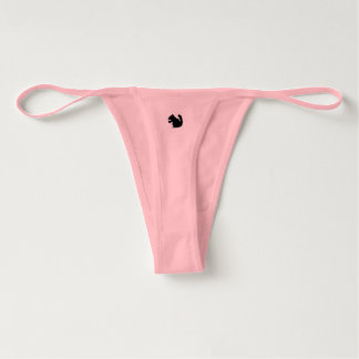 Sexiga kvinna undies vid sciuridaedesign trosa