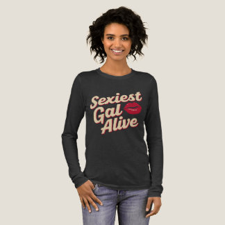 Sexigaste tjejna vid liv t shirt
