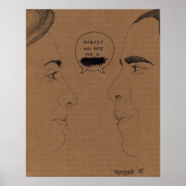 Sexism mot rasism poster (Framsidan)