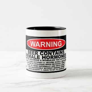 Sexistisk öl Två-Tonad mugg