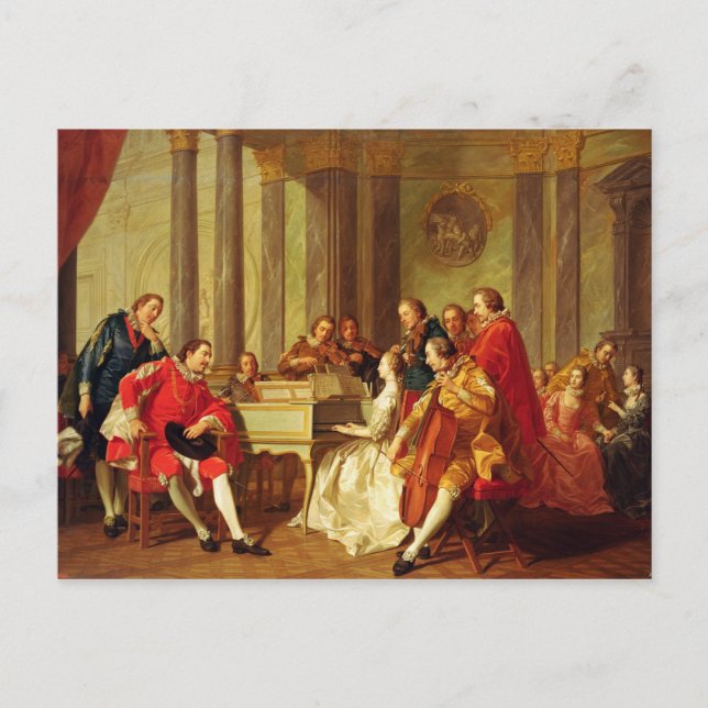 Sextet, 1768 vykort (Framsida)