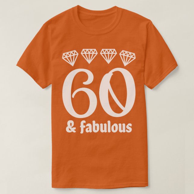 Sextio och Fabulous T Shirt (Design framsida)