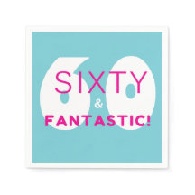 Sextio och fantastisk 60-års födelsedagsdekor