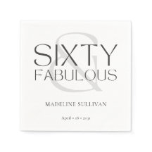 Sextio och fantastisk namn datum 60-årsfest