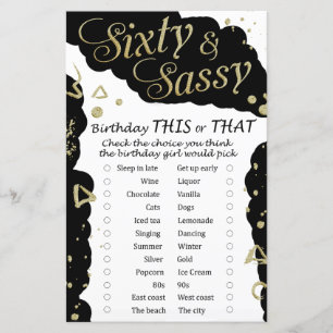 Sextio Sassy Birthday i det ena eller det andra sp