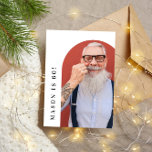 sextiotard bågfoto 60:e moderna enkla födelsedagsf inbjudningar<br><div class="desc">sextio bågfoto 60:e moderna enkla födelsedagsfest inbjudan. Modern elegant beige typography design.</div>