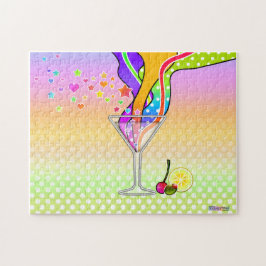 SEXTITETER POP ART STIL MARTINI PUSSEL