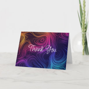 Sexton Vibe Circles & Swirls Mönster Tack Kort