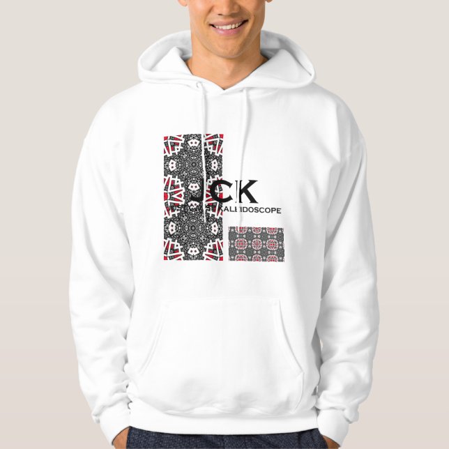 Sextonens kalejdoskopkonst arton hoodie (Framsida)