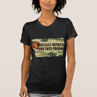 Sexually berövat för din frihet tee shirt
