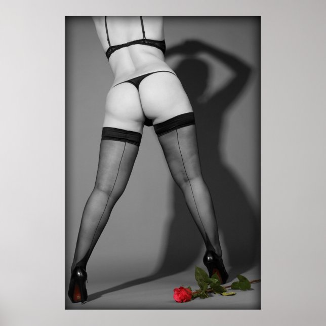 Sexualstringar och klackar poster (Framsidan)