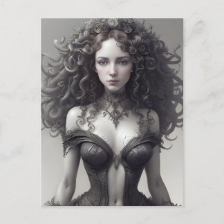 Sexy Black Lingerie Vykort