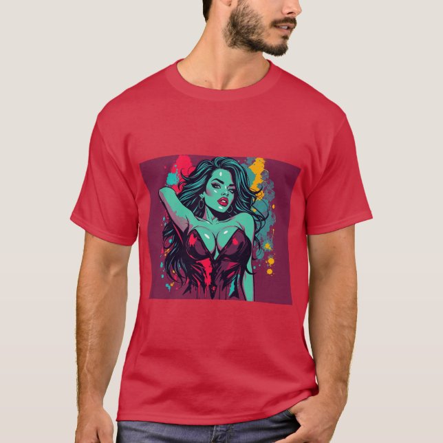 Sexy dam t shirt (Framsida)
