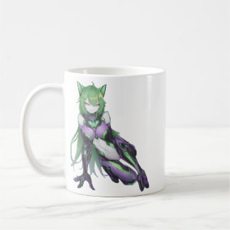 Sexy Devilish Anime Catgirl Kaffemugg