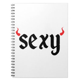 Sexy djävulen anteckningsbok